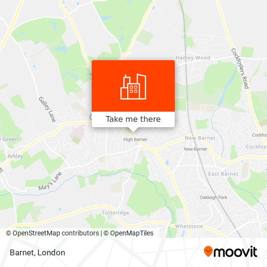 Barnet map