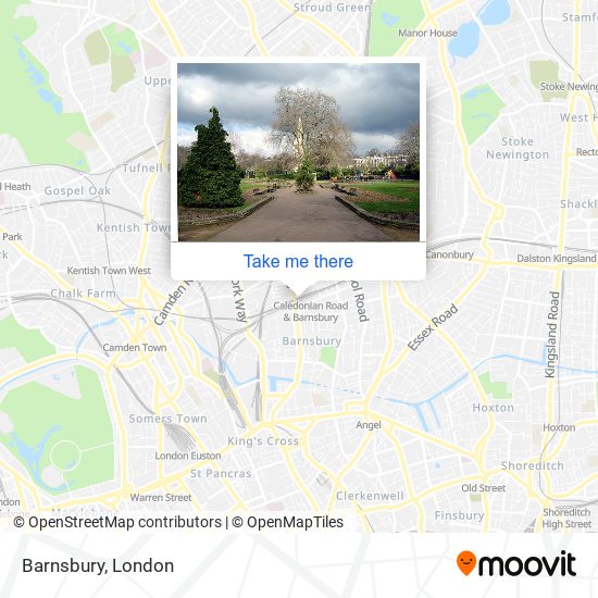Barnsbury map