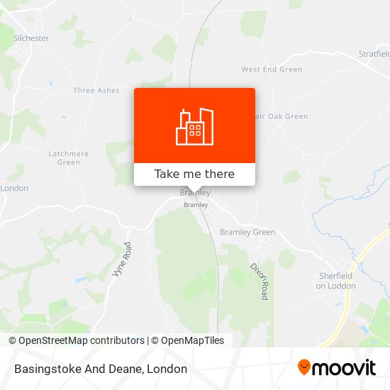 Basingstoke And Deane map
