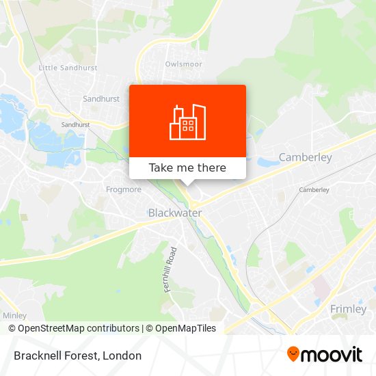 Bracknell Forest map