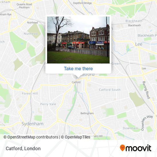 Catford map