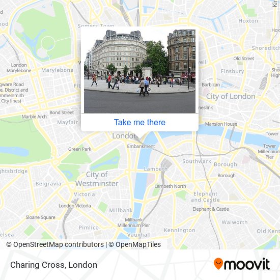 Charing Cross map