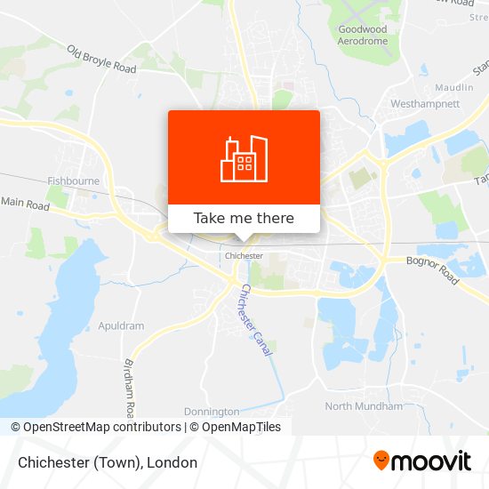 Chichester (Town) map