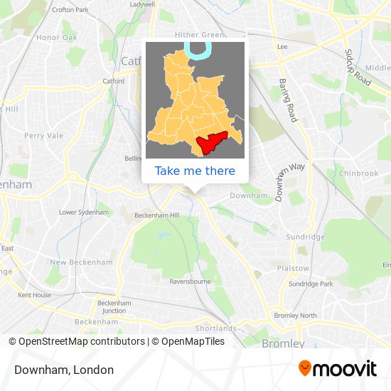 Downham map