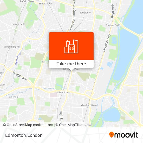 Edmonton map
