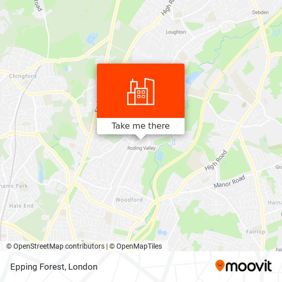 Epping Forest map