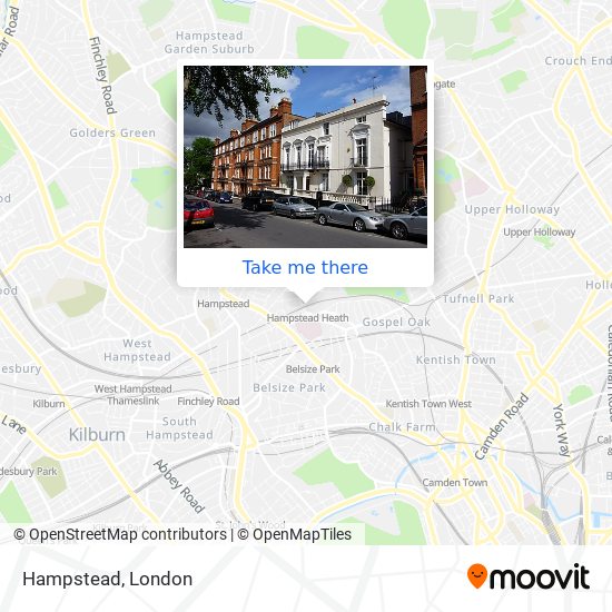 Hampstead map