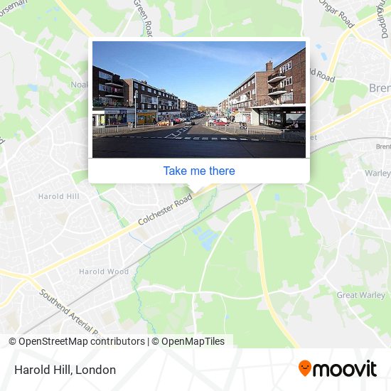 Harold Hill map
