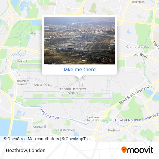 Heathrow map