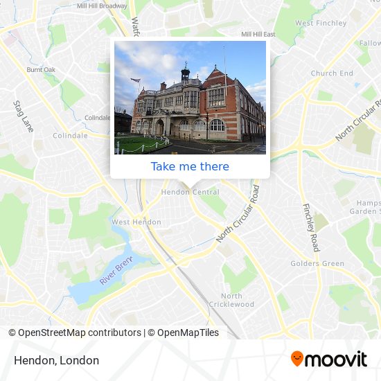 Hendon map