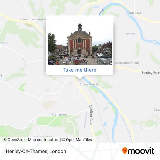 Henley-On-Thames map