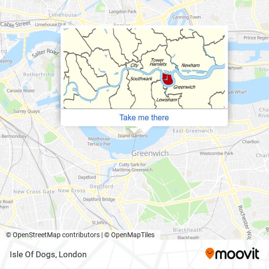 Isle Of Dogs map