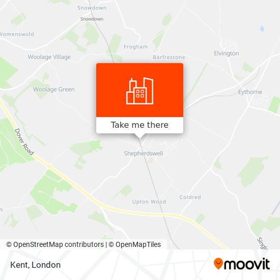 Kent map