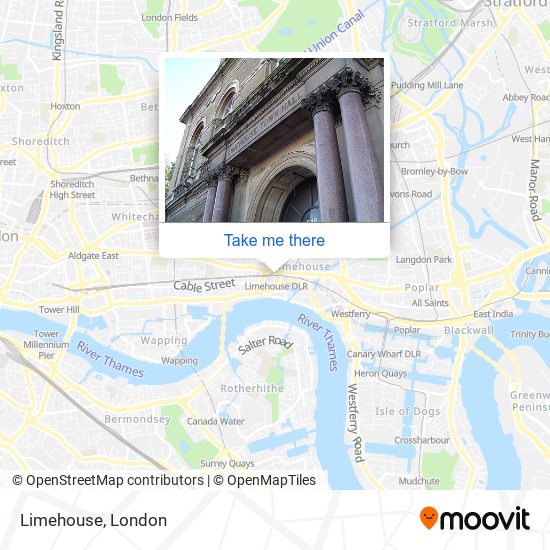 Limehouse map