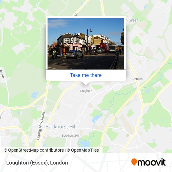 Loughton (Essex) map