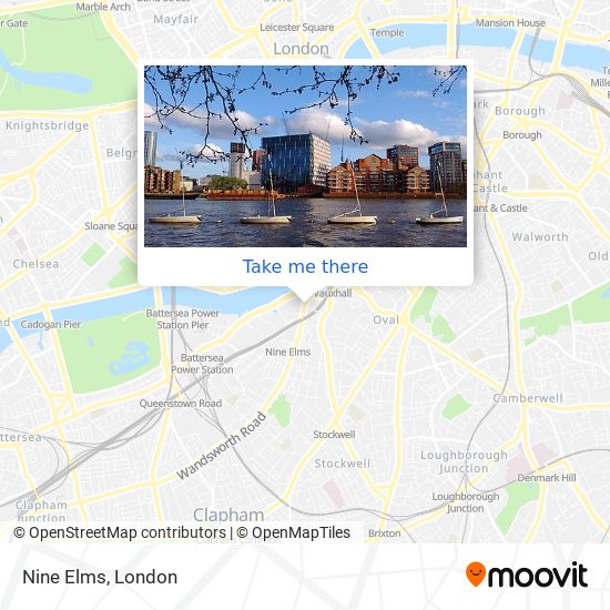 Nine Elms map