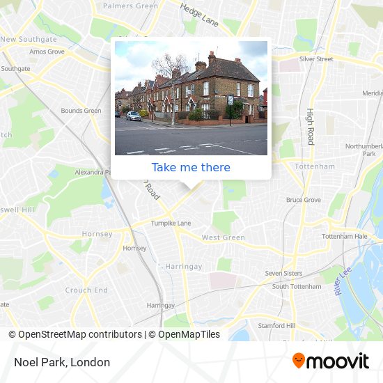 Noel Park map