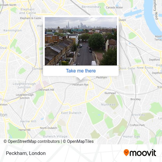 Peckham map