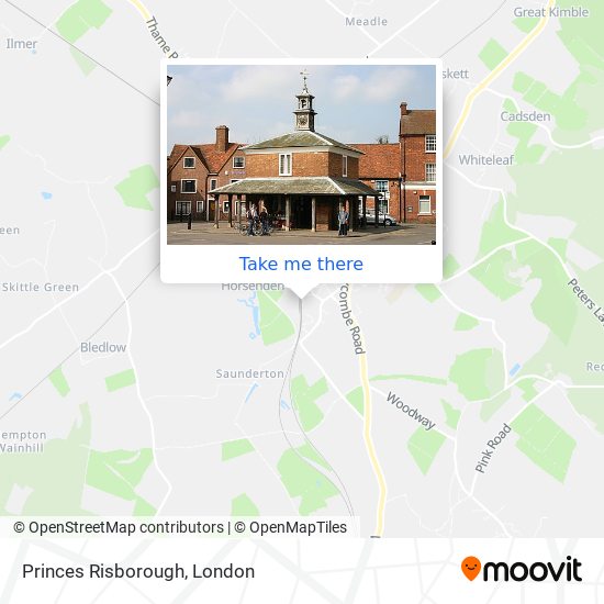 Princes Risborough map