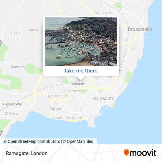 Ramsgate map