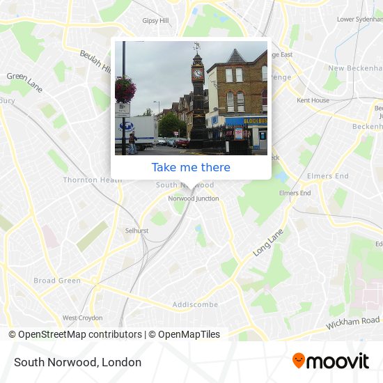 South Norwood map