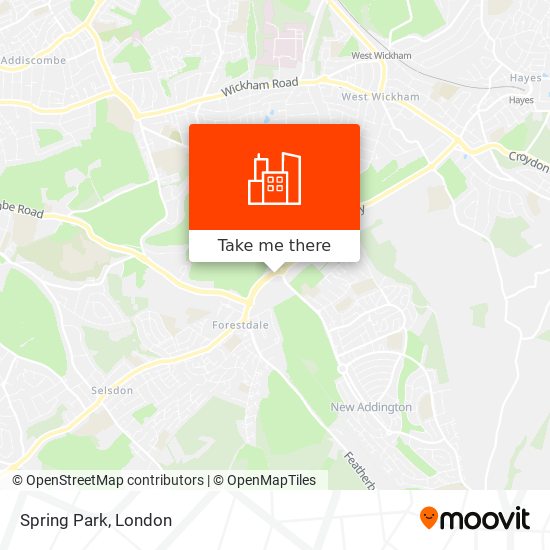 Spring Park map
