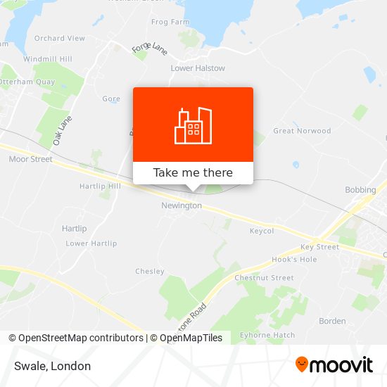 Swale map
