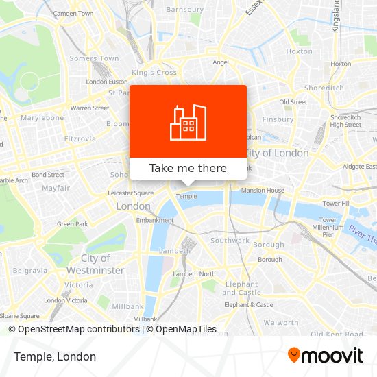 Temple map