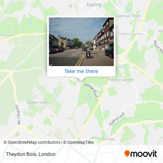 Theydon Bois map