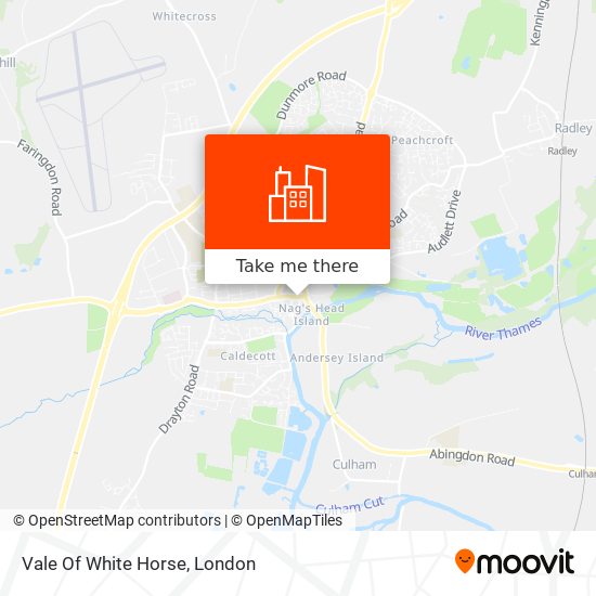 Vale Of White Horse map