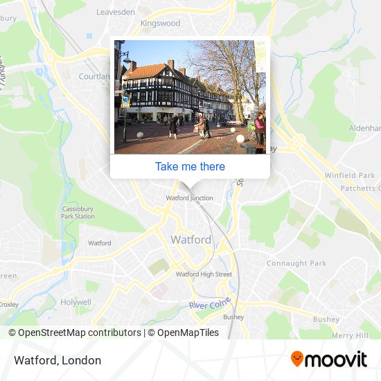 Watford map