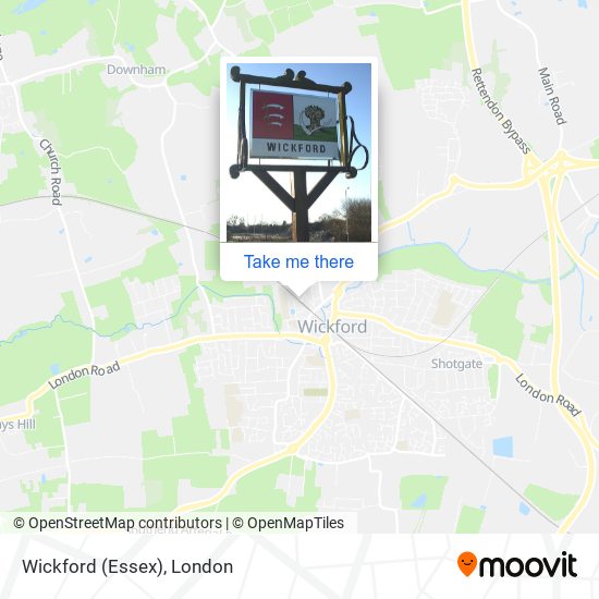 Wickford (Essex) map