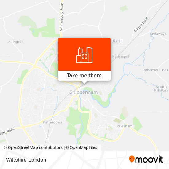 Wiltshire map
