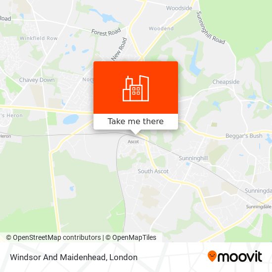 Windsor And Maidenhead map