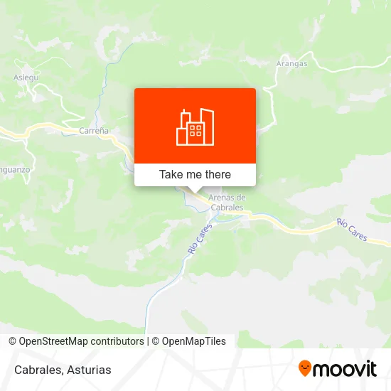 Cabrales map