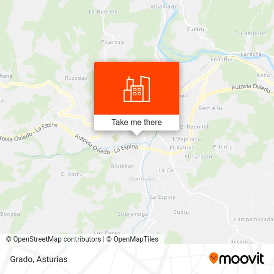 Grado map