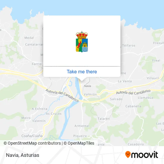 Navia map