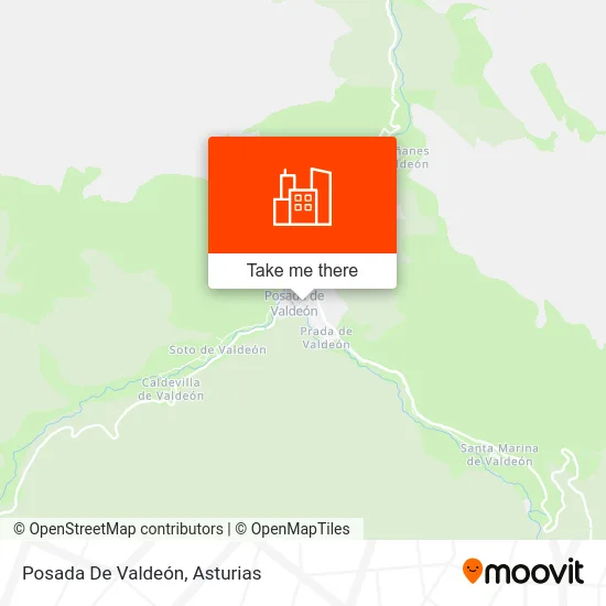 Posada De Valdeón map