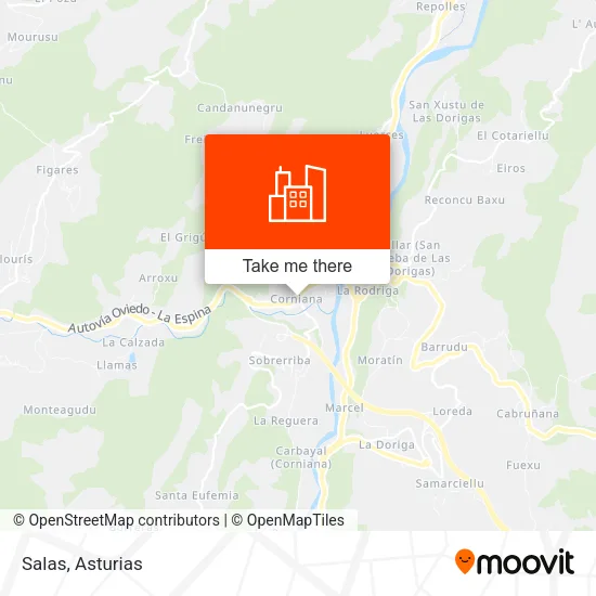 Salas map