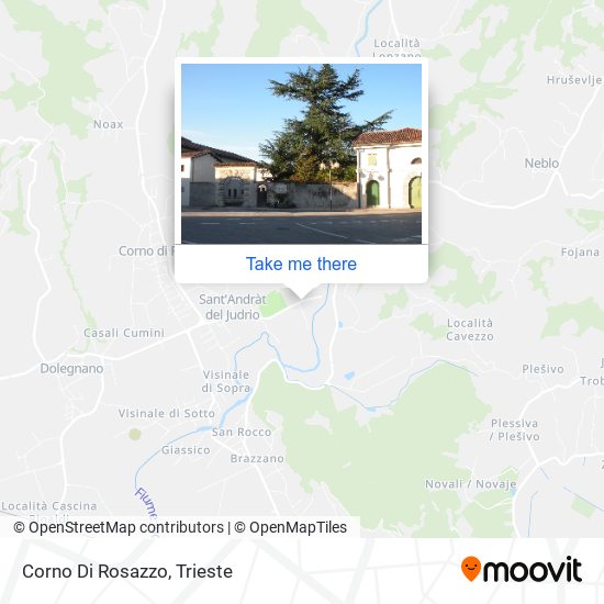 Corno Di Rosazzo map