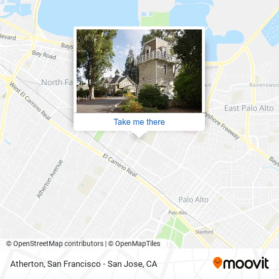Atherton map