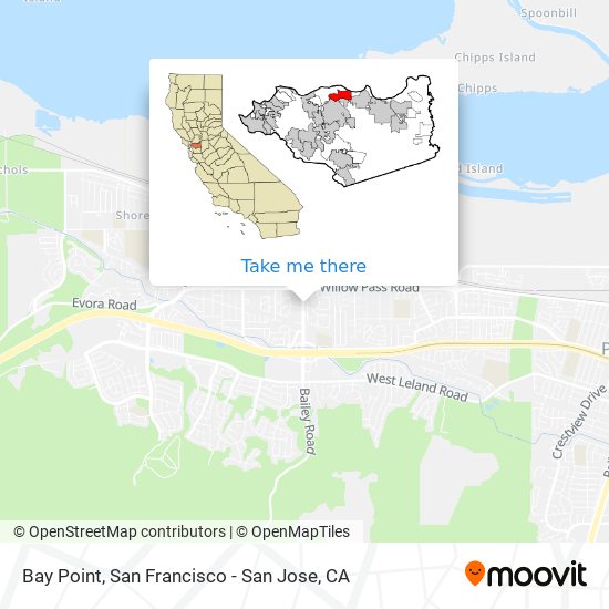 Bay Point map