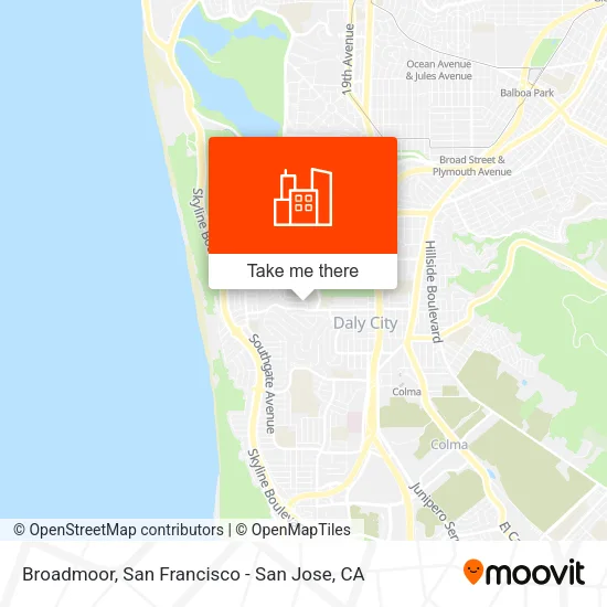 Broadmoor map