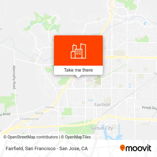 Fairfield map