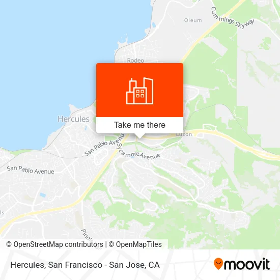 Hercules map