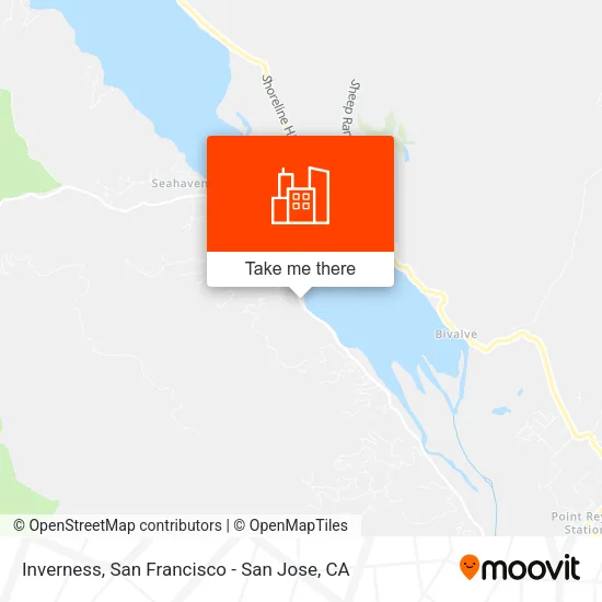 Inverness map