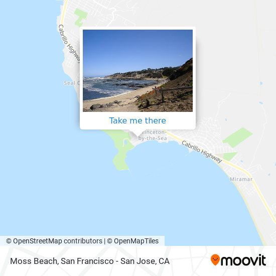 Moss Beach map