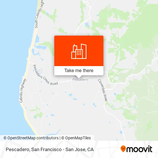Pescadero map