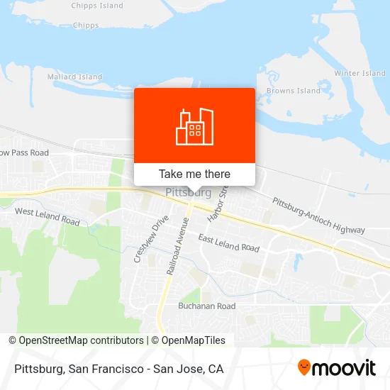 Pittsburg map