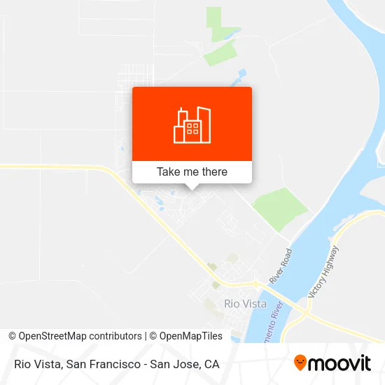 Rio Vista map